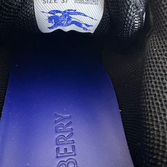 Burberry check knit box sneakers 37 - Picture 7 of 8